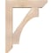 Ekena Millwork Westlake Slat Smooth Bracket w/ Offset Brace, Douglas Fir, 7 1/2"W x 32"D x 40"H BKT0806X32X40WTL06SDF - alternate 4
